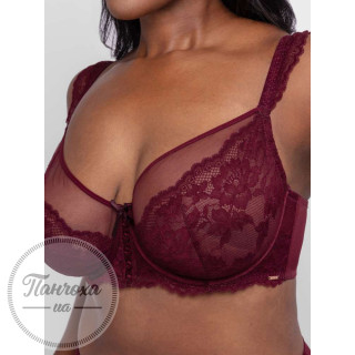 Бюстгальтер жіночий DORINA LYRA-SATIN (WIRED BRA) р.95E Бордовий