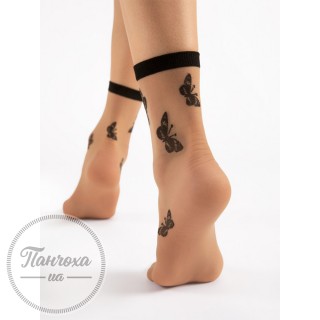 Шкарпетки жіночі FIORE SUMMER G1166 15 den (one size) Nude/black