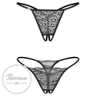 Трусы женские OBSESSIVE BIANCA (2 шт.) Р. XXL / 3XL черный