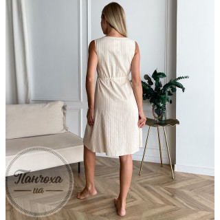 Нічна сорочка жіноча JULIA (куліса) р.48-50 Бежевий