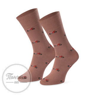 Шкарпетки чоловічі STEVEN SUITLINE (мотоцикл-без тиску) 056 р.39-41 бордо