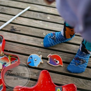 Шкарпетки дитячі STEVEN 004 (акула)