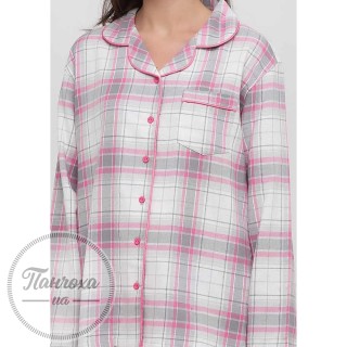 Піжама жіноча NAVIALE DREAMS LS-04-1 р.XL Сірий-рожевий