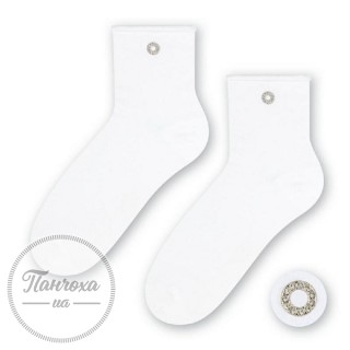 Шкарпетки жіночі STEVEN 066 (кільце) р.38-40 Білий 