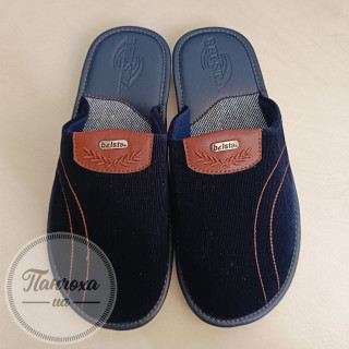Тапочки мужские BELSTA 502 №1393 4008 С-229 092 с-4 р. 43 Темно-синий