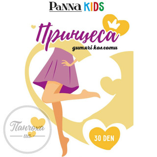 Колготки дитячі PANNA KIDS (Принцеса) 30 den р.146 Білий