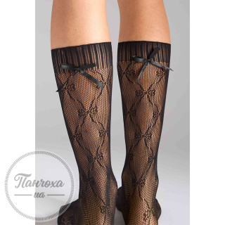 Шкарпетки LEGS SOCKS AJOUR BOW G22 (2 пари) р.36-40 Cream