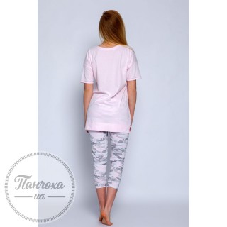 Домашний комплект Sensis MILITARY (футболка+леггинсы) p.L/XL Розовый-серый Домашний комплект Sensis MILITARY (футболка+леггинсы) p.L/XL Розовый-серый