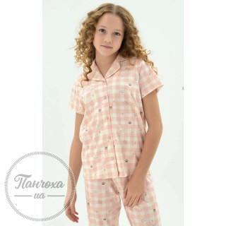 Піжама для дівчаток ZEY ZEY 8989 р.104 Рожевий