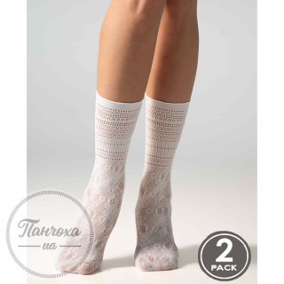 Носки LEGS SOCKS AJOUR G15 (2 пары) р. 36-40 Nero