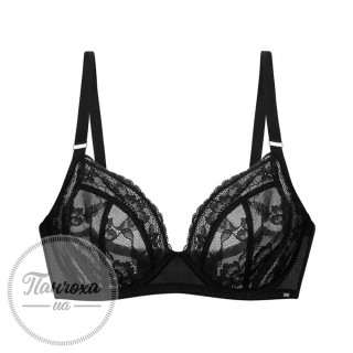 Бюстгальтер жіночий DORINA EMORY (WIRED BRA) р.85D Чорний