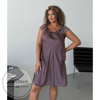 Ночная рубашка женская JULIA 2000_48 р. 50-52 шоколадный Ева