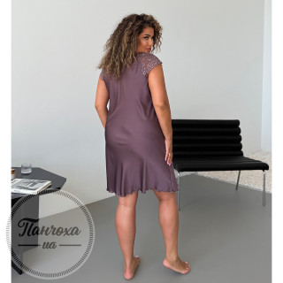 Ночная рубашка женская JULIA 2000_48 р. 50-52 шоколадный Ева