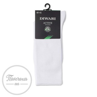 Шкарпетки чоловічі DIWARI ACTIVE 20C-19СП, р.25, 000 Білий