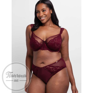 Труси жіночі DORINA LYRA-SATIN р.S Бордовий