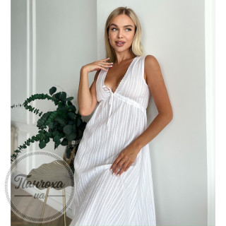 Нічна сорочка жіноча JULIA (куліса 1) р.42-44 Білий