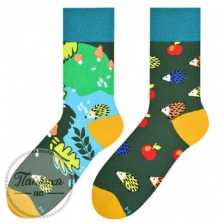 Шкарпетки чоловічі MORE 079 (HEDGEHOG) р.39-42 зелений