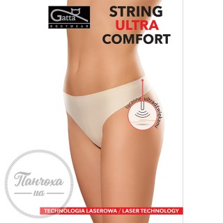 Трусы женские GATTA String ULTRA comfort (beige, XS)