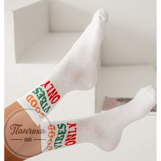 Шкарпетки жіночі MILENA (GOOD VIBES ONLY)