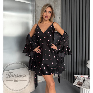 Ночная рубашка женская JULIA 114_38 р. 44-46 черный