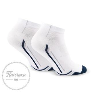 Шкарпетки чоловічі STEVEN 101 (смуги1) р.41-43 чорний-синій