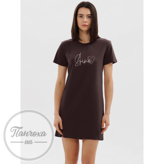 Нічна сорочка жіноча ROKSANA 1761 (Shine) р.XXL Чорний