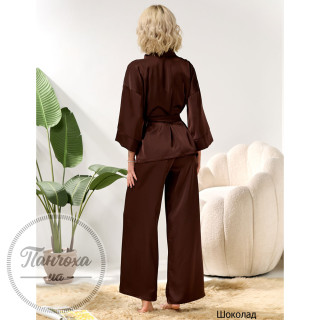 Домашній комплект LEGGERI 142011 p.XL Шоколадний Домашній комплект LEGGERI 142011 p.XL Шоколадний