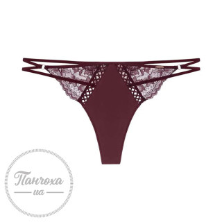 Труси жіночі DORINA LYRA-SATIN (стрінги) р.XS Бордовий Труси жіночі DORINA LYRA-SATIN (стрінги) р.XS Бордовий