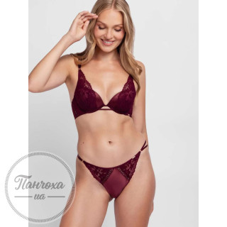 Труси жіночі DORINA LYRA-SATIN (стрінги) р.XS Бордовий Труси жіночі DORINA LYRA-SATIN (стрінги) р.XS Бордовий