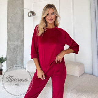 Домашній комплект JULIA КШ1_5 p.42-44 Вишневий