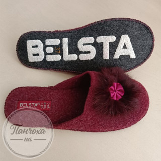 Тапочки женские BELSTA V1087-23 VN550 C-124 р. 41 бордовый Тапочки женские BELSTA V1087-23 VN550 C-124 р. 41 бордовый