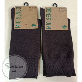 Носки Мужские MIO SENSO (premium cotton) C301RF р. 40-42 черный