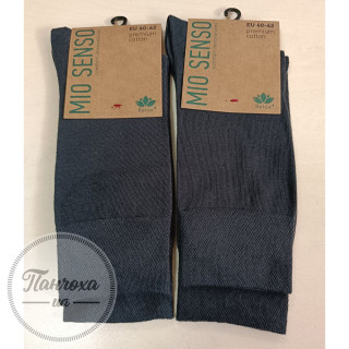 Носки Мужские MIO SENSO (premium cotton) C301RF р. 40-42 черный