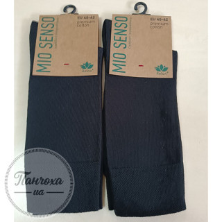 Носки Мужские MIO SENSO (premium cotton) C301RF р. 40-42 черный