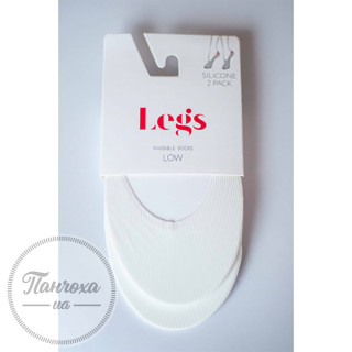 Следы женские LEGS 730 (2 пары) р. 36-40 бежевый