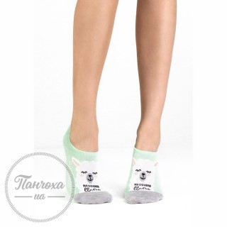 Носки женские LEGS EXTRA LOW 11 (2 пары) р.36-40 Мятный-серый