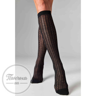 Гольфи жіночі LEGS KNEE HIGH WOOL SILK KW33 (2 пари) р.36-40 Nero /antracite