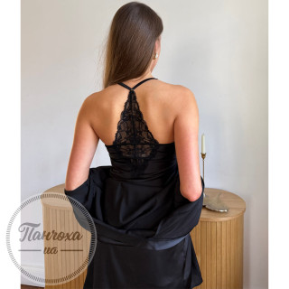 Нічна сорочка жіноча JULIA 5127_25 р.42-44 Чорний Нічна сорочка жіноча JULIA 5127_25 р.42-44 Чорний