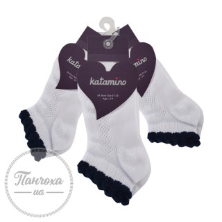 Шкарпетки для дівчат KATAMINO К23004 р.18-21 (1-2 роки) Білий