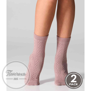 Носки LEGS SOCKS VELVET TOUCH WC28 (2 пары) р. 36-40 Nero