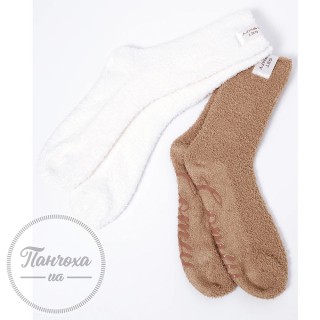 Шкарпетки жіночі ARUELLE Comfy (2 пари) p.39-41 Latte/ecru