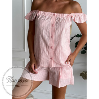 Домашній комплект JULIA (крильце) p.46-48 Світло-рожевий