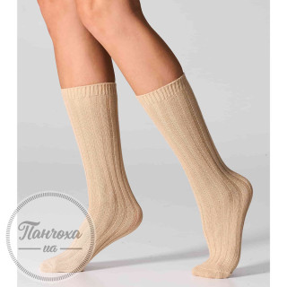 Носки Женские LEGS SOCKS ANGORA RABBIT W22 (2 пары) р. 36-40 Beige-brown