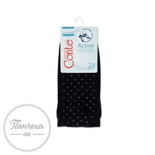 Шкарпетки жіночі CONTE ACTIVE 20С-175СП, р.25, 256 Чорний
