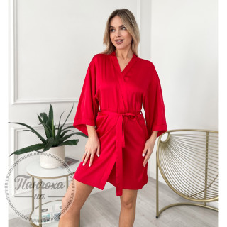 Халат женский JULIA 101_38 p.44-46 Красный