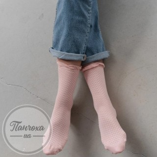 Шкарпетки жіночі STEVEN 066 (дрібні ромби) р.38-40 Сірий