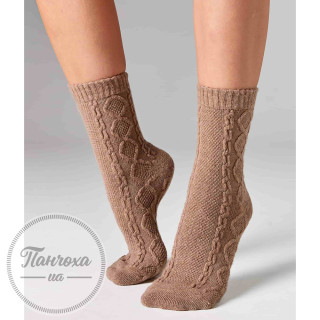 Шкарпетки жіночі LEGS SOCKS WOOL ROMB W35 (2 пари) р.36-41 Nero-antracite Шкарпетки жіночі LEGS SOCKS WOOL ROMB W35 (2 пари) р.36-41 Nero-antracite