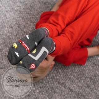 Шкарпетки для хлопців STEVEN 014 (транспорт 1) р.32-34 сірий