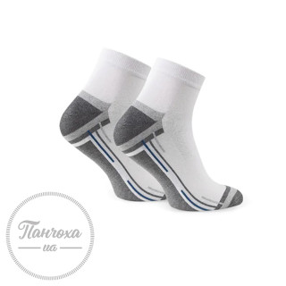 Носки Мужские STEVEN (SPORT 5) 054 р. 44-46 белый-серый