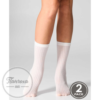 Шкарпетки жіночі LEGS WOOL MERINO W12 (2 пари) р.36-40 Beige melange